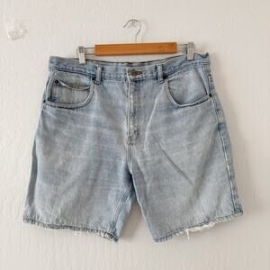 Light Blue Denim Vintage Shorts